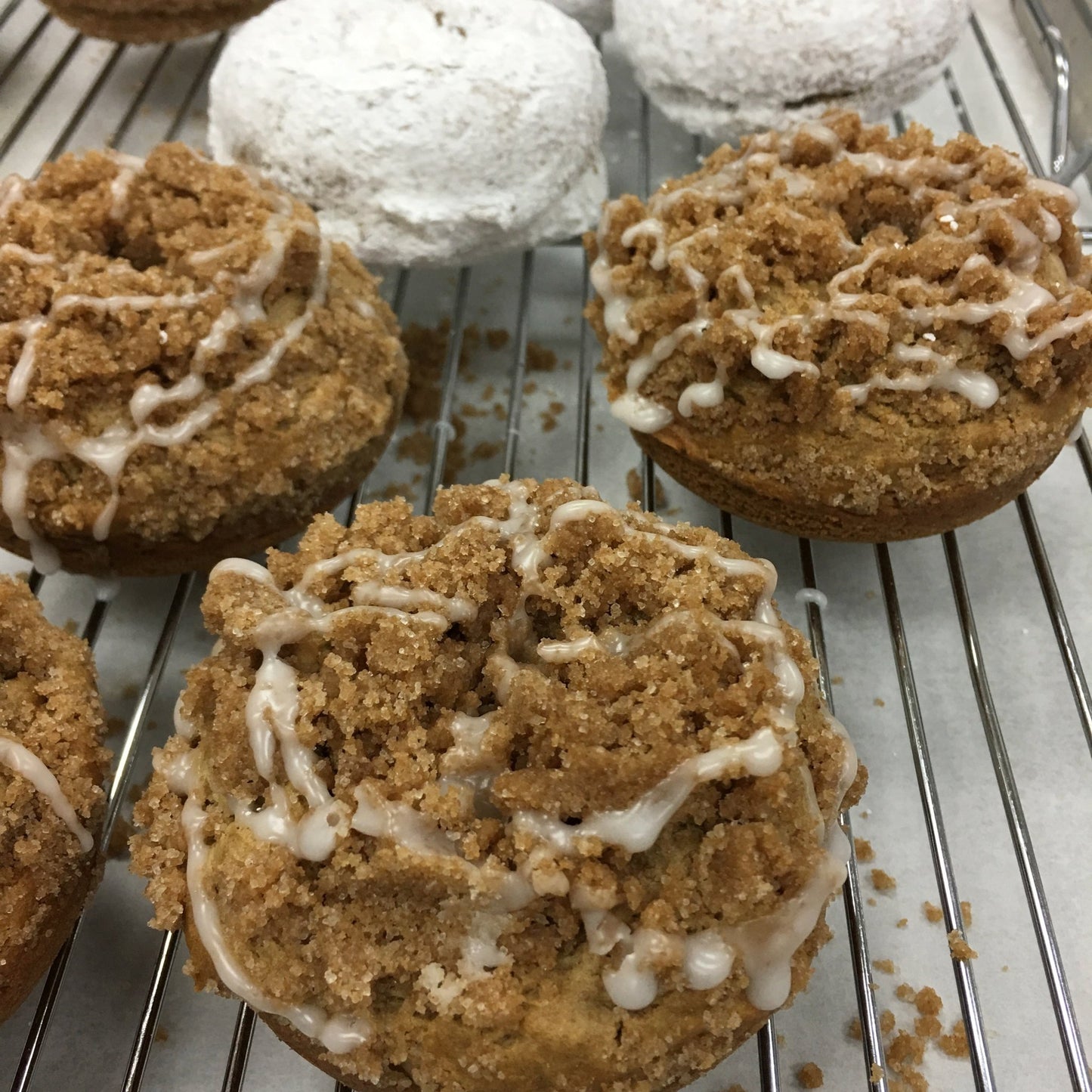 Cinnamon Crumb Buttermilk Donut - KARMA BAKER WSTLK