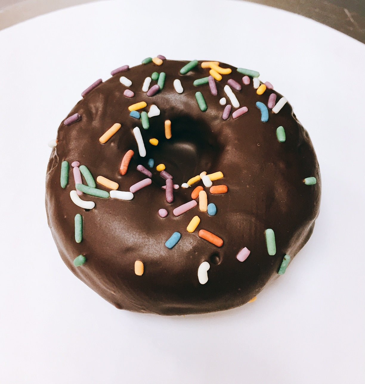 Chocolate Coated Chocolate Donut - KARMA BAKER WSTLK