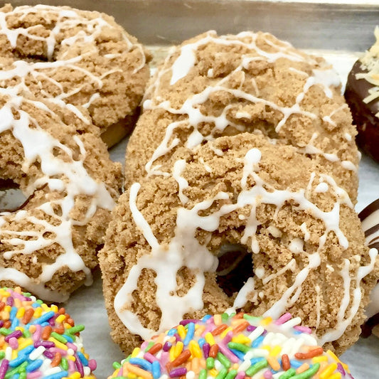 Cinnamon Crumb Buttermilk Donut - KARMA BAKER WSTLK