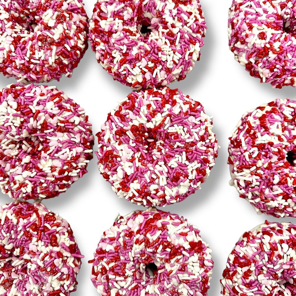 Valentine Sprinkle Donut - February - KARMA BAKER WSTLK