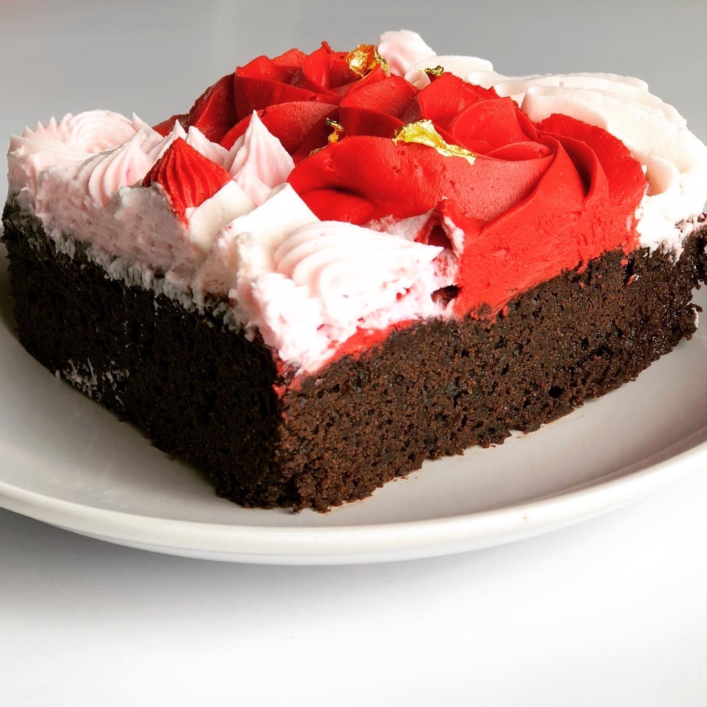 Vegan Gluten-Free Chocolate Heart Cake - KARMA BAKER WSTLK